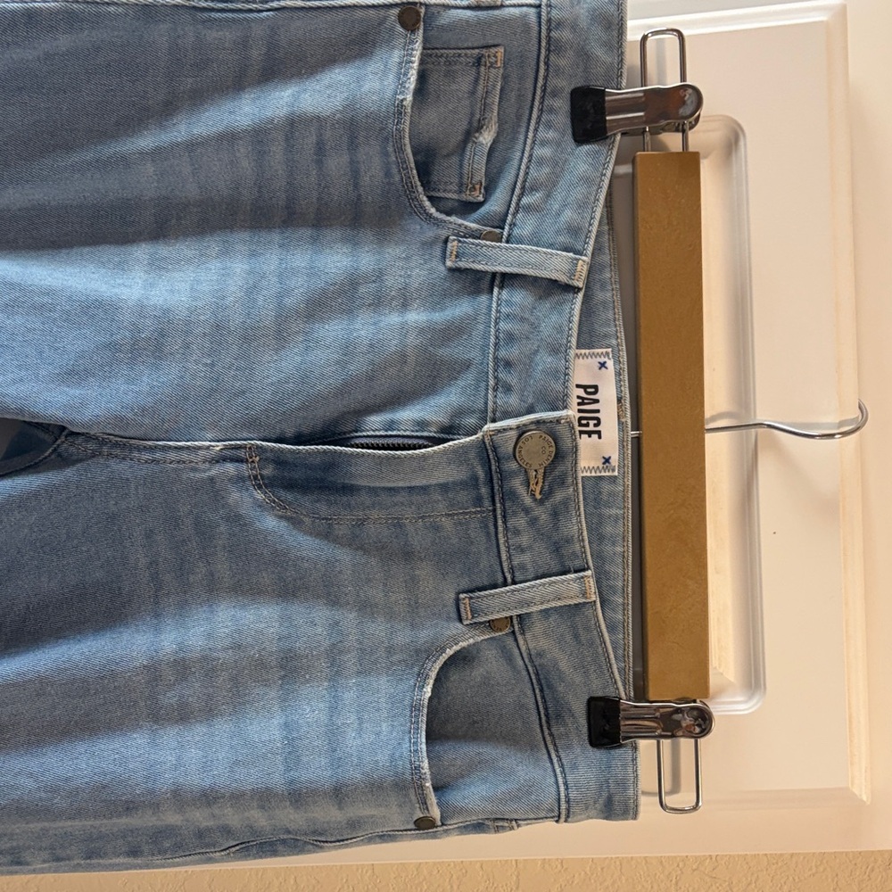 PAIGE Light Blue Denim Jeans